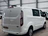 USED 2023 72 FORD TRANSIT CUSTOM 2.0 ECOBLUE DOUBLE CAB CREW VAN L1 H1 - NO VAT 