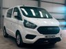 USED 2023 72 FORD TRANSIT CUSTOM 2.0 ECOBLUE DOUBLE CAB CREW VAN L1 H1 - NO VAT 