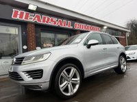 USED 2017 17 VOLKSWAGEN TOUAREG 3.0 TDI V6 BlueMotion Tech R-Line Plus SUV 5dr Diesel Tiptronic 4WD Euro 6 (s/s) (262 ps) EXCELLENT SPECIFICATION 12 MTHS MOT