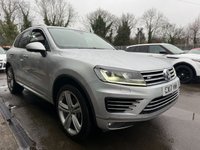 USED 2017 17 VOLKSWAGEN TOUAREG 3.0 TDI V6 BlueMotion Tech R-Line Plus SUV 5dr Diesel Tiptronic 4WD Euro 6 (s/s) (262 ps) EXCELLENT SPECIFICATION 12 MTHS MOT