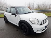 USED 2013 13 MINI COUNTRYMAN 1.6 Cooper D SUV 5dr Diesel Manual ALL4 Euro 5 (s/s) (112 ps) LOW MILES 2 KEYS