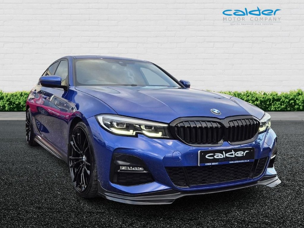 USED 2019 69 BMW 3 SERIES 2.0 320d M Sport Saloon 4dr Diesel Auto xDrive Euro 6 (s/s) (190 ps) M PEROFRMANCE KIT+20" ALLOYS+FSH