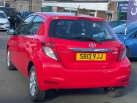 USED 2013 13 TOYOTA YARIS 1.33 Dual VVT-i TR Hatchback 5dr Petrol Multidrive S Euro 5 (101 ps) 