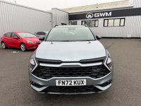 USED 2022 72 KIA SPORTAGE 1.6 h T-GDi GT-Line S SUV 5dr Petrol Hybrid Auto Euro 6 (s/s) (226 bhp) 