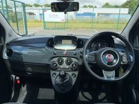 USED 2019 19 FIAT 500 1.2 Lounge Hatchback 3dr Petrol Manual Euro 6 (s/s) (69 bhp) 