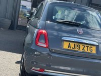 USED 2019 19 FIAT 500 1.2 Lounge Hatchback 3dr Petrol Manual Euro 6 (s/s) (69 bhp) 