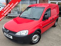 USED 2011 11 VAUXHALL COMBO 1.3 CDTi 1700 16v Panel Van 3dr Diesel Manual (134 g/km, 69 bhp) 12 MONTH MOT