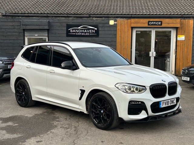 2018 18 BMW X3 2.0 20d M Sport SUV 5dr Diesel Auto xDrive Euro 6 (s/s) (190 ps)