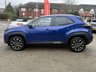 USED 2022 72 TOYOTA YARIS CROSS 1.5 VVT-h Design SUV 5dr Petrol Hybrid E-CVT Euro 6 (s/s) (116 ps) Finished in GALACTIC BLUE MET, with  Sports Cloth Trim. This is a handsome compact SUV with an extremely economical hybrid powertrain. If the regular Yaris small car isn&rsquo;t quite butch enough for you, then cast your eyes over this Yaris Cross. Features include, Sat Nav, Rear View Camera, 17" Alloys, DAB Radio, B/Tooth, Power Folding Mirrors and more. Dealer serviced at 10814 miles, 21056 miles, 29994 miles, and at 33014 miles.