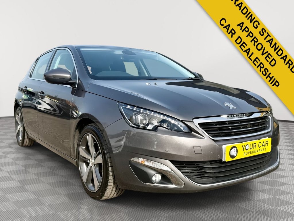 USED 2017 PEUGEOT 308 1.2 PureTech Allure Hatchback 5dr Petrol EAT Euro 6 (s/s) (130 ps) 2 keys