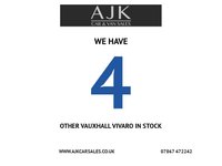USED 2020 70 VAUXHALL VIVARO 1.5 Turbo D 2700 Sportive Panel Van 5dr Diesel Manual L1 H1 Euro 6 (s/s) (100 ps) AIR CON, APPLE AND ANDRIOD CAR PLAY