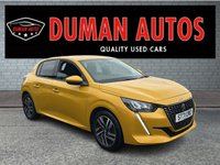 USED 2021 71 PEUGEOT 208 1.2 PureTech Allure Hatchback 5dr Petrol EAT Euro 6 (s/s) (100 ps) 