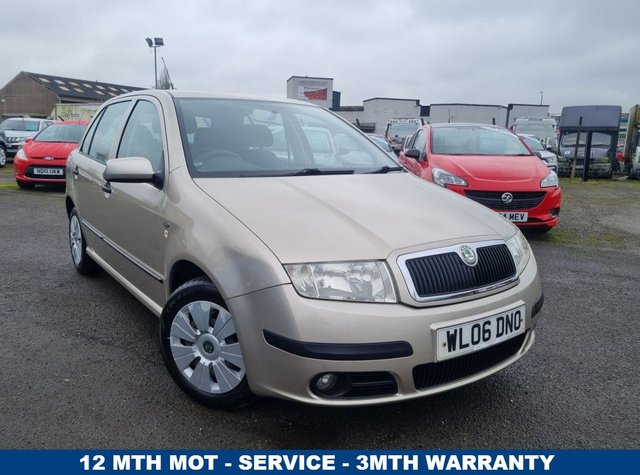 2006 2006 SKODA FABIA 1.2 HTP 12V Ambiente Hatchback 5dr Petrol Manual (140 g/km, 64 bhp) Registration Date 02/05/2006 photo