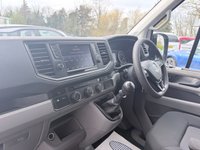 USED 2019 69 VOLKSWAGEN CRAFTER White 2.0 TDI Euro 6 panel van, 133.700 miles, ULEZ compliant, 6-Speed manual, 8in Touchscreen, DAB, Cruise and much more! Plus VAT @ 20%! This 2019 Volkswagen Crafter offers excellent peace of mind with a 3 month warranty and a full 12 months MOT provided on purchase. This particular Crafter is the 2.0 TDI CR35 Trendline FWD MWB Euro 6 model, featuring a robust 2.0 litre diesel engine that produces 138 bhp. The Trendline trim level ensures a comfortable and functional driving experience, enhanced by the Composition Media system which includes DAB+ radio and an 8 inch touch screen with Bluetooth connectivity for seamless phone inte