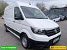 USED 2019 69 VOLKSWAGEN CRAFTER White 2.0 TDI Euro 6 panel van, 133.700 miles, ULEZ compliant, 6-Speed manual, 8in Touchscreen, DAB, Cruise and much more! Plus VAT @ 20%! This 2019 Volkswagen Crafter offers excellent peace of mind with a 3 month warranty and a full 12 months MOT provided on purchase. This particular Crafter is the 2.0 TDI CR35 Trendline FWD MWB Euro 6 model, featuring a robust 2.0 litre diesel engine that produces 138 bhp. The Trendline trim level ensures a comfortable and functional driving experience, enhanced by the Composition Media system which includes DAB+ radio and an 8 inch touch screen with Bluetooth connectivity for seamless phone inte