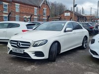 USED 2016 66 MERCEDES-BENZ E-CLASS 2.0 E220d AMG Line (Premium) Saloon 4dr Diesel G-Tronic+ Euro 6 (s/s) (194 ps) 