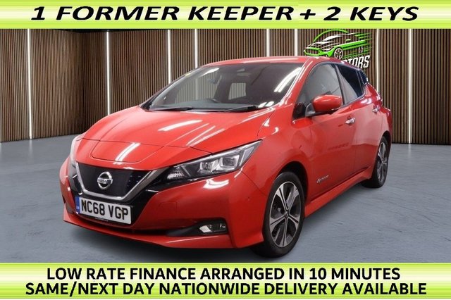 2019 LEAF 40KWH TEKNA HATCHBACK 5DR ELECTRIC AUTO 150 PS SAME DAY NEXT DAY... photo