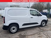 USED 2023 73 PEUGEOT PARTNER 1.5 BlueHDi 1000 Professional Premium + Standard Panel Van 5dr Diesel Manual SWB Euro 6 (s/s) (100 bhp) AIR CON BIG SCREEN MULTI MEDIA