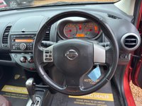 USED 2008 58 NISSAN NOTE 1.6 16V Tekna Hatchback 5dr Petrol Auto Euro 4 (110 ps) AUTMATIC+FULL SERVICE