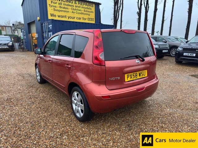 2008 NISSAN NOTE 1.6 16V Tekna Hatchback 5dr Petrol Auto Euro 4 (110 ps) - Photo 4