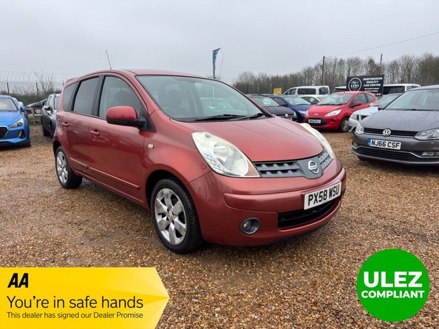 2008 NISSAN NOTE 1.6 16V Tekna Hatchback 5dr Petrol Auto Euro 4 (110 ps)