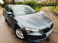 USED 2017 17 SKODA SUPERB 2.0 TDI SE Business Hatchback 5dr Diesel DSG Euro 6 (s/s) (150 ps) LEATHER+SAT NAV+SENSORS+ULEZ