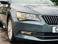 USED 2017 17 SKODA SUPERB 2.0 TDI SE Business Hatchback 5dr Diesel DSG Euro 6 (s/s) (150 ps) LEATHER+SAT NAV+SENSORS+ULEZ