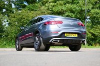 USED 2019 69 MERCEDES-BENZ GLC 2.0 GLC220d AMG Line Coupe 5dr Diesel G-Tronic+ 4MATIC Euro 6 (s/s) (194 ps) SELENITE GREY METALLIC PAINTWORK + WOOD TRIM + HEATED SEATS + LUMBAR