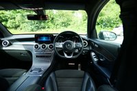 USED 2019 69 MERCEDES-BENZ GLC 2.0 GLC220d AMG Line Coupe 5dr Diesel G-Tronic+ 4MATIC Euro 6 (s/s) (194 ps) SELENITE GREY METALLIC PAINTWORK + WOOD TRIM + HEATED SEATS + LUMBAR