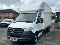 USED 2022 22 MERCEDES-BENZ SPRINTER 2.0 315 CDI Progressive Luton Van 2dr Diesel Manual RWD L3 Euro 6 (s/s) (150 ps) 1 Owner, Full Service History