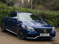USED 2020 70 MERCEDES-BENZ C-CLASS 4.0 C63 V8 BiTurbo AMG S (Premium Plus) Coupe 2dr Petrol SpdS MCT Euro 6 (s/s) (510 ps) 