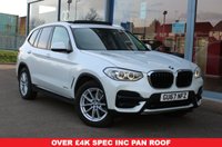 USED 2017 67 BMW X3 2.0 20d SE SUV 5dr Diesel Auto xDrive Euro 6 (s/s) (190 ps) - EURO 6 - ULEZ, PRO NAV, HTD/LEATHER, PAN ROOF, R/CAMERA, E/TAILGATE, LEDS, 18" ALLOYS, CRUISE, LEDS, P/SENSORS, DAB & BLUETOOTH
