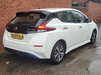 USED 2019 69 NISSAN LEAF 40kWh Acenta Hatchback 5dr Electric Auto (150 ps) SAT NAV  REAR CAMERA  2 CABLES