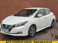 USED 2019 69 NISSAN LEAF 40kWh Acenta Hatchback 5dr Electric Auto (150 ps) SAT NAV  REAR CAMERA  2 CABLES