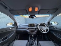 USED 2019 19 HYUNDAI TUCSON 1.6 GDi SE Nav SUV 5dr Petrol Manual Euro 6 (s/s) (132 ps) Superb History, Tinted Windows, Power folding mirrors, Lane Assist, Climate and Cruise Control, Sat Nav, Apple Carplay and Android Auto, Auto Lights and Wipers, Rear Sensors, Parking Camera, Voice Command, Bluetooth, USB Ports