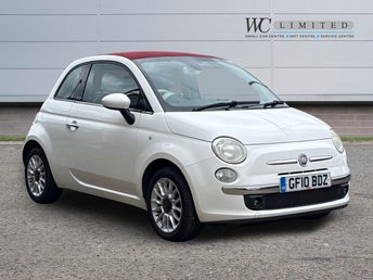 2010 FIAT 500C 1.2 Lounge Convertible 2dr Petrol Manual Euro 5 (69 bhp) £3499.00