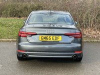USED 2016 65 AUDI A4 2.0 TFSI S line Saloon 4dr Petrol Manual Euro 6 (s/s) (190 ps) NAV, SENSORS, CRUISE, CARPLAY