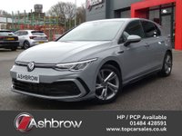 USED 2022 72 VOLKSWAGEN GOLF 1.5 TSI R-Line 5d 130 S/S 1 OWNER FULL SERVICE HISTORY, SAT NAV, APPLE CARPLAY/ANDROID AUTO, DIGITAL COCKPIT, WIRELESS PHONE CHARGER, PART LEATHER, SPORT SEATS, SPORTS SUSPENSION, DAB RADIO, BLUETOOTH, LANE ASSIST, ADAPTIVE CRUISE, FRONT & REAR PARKING SENSORS, PRIVACY GLASS, HEATED LEATHER FLAT BOTTOM TIPTRONIC MULTIFUNCTION STEERING WHEEL, RAIN & LIGHT SENSORS, MULTICOLOURED AMBIENT INTERIOR LIGHTING, AUTO HOLD, 17 INCH ALLOYS, DRIVE SELECT, 4 USB C PORTS, CLIMATE CONTROL, ILLUMINATING VANITY MIRRORS, MANUAL 6 SPEED