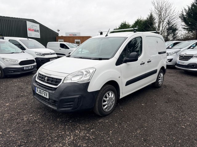 2018 18 Peugeot Partner 1.6 BlueHDi 854 Professional Panel Van 5dr Diesel Manual L1 (112 g/km, 97.64 bhp)