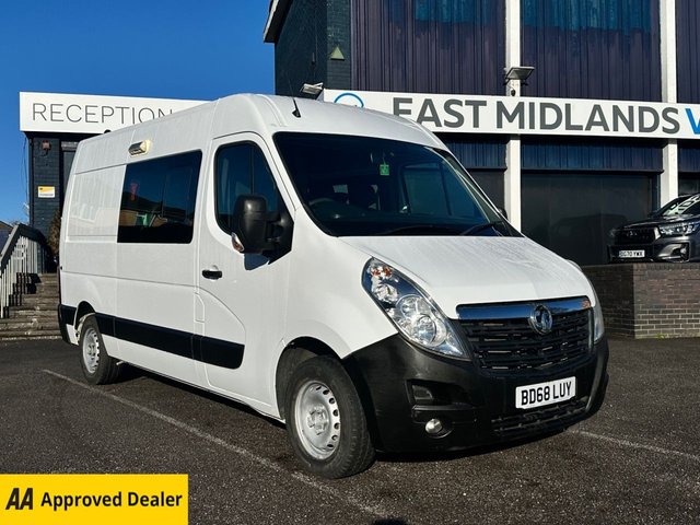 View our Vauxhall Movano 2.3 CDTi 3500 Panel Van 5dr Diesel Manual FWD L2 H2 Euro 6 (130 ps)