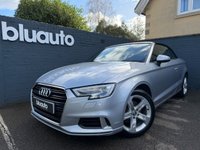 USED 2017 17 AUDI A3 CABRIOLET 1.4 TFSI CoD Sport Convertible 2dr Petrol S Tronic Euro 6 (s/s) (150 ps) Dual Climate control A/C, Apple Car Play, Sat Nav, Cruise Control, Bluetooth, USB Input, Auto Wipers, Dynamic Drive modes, Heated Folding Wingmirrors, DAB radio, LED Daytime Running Lights, Rear Parking Sensors, Auto Headlights, 17 Inch Alloy Wheels