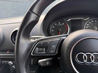 USED 2017 17 AUDI A3 CABRIOLET 1.4 TFSI CoD Sport Convertible 2dr Petrol S Tronic Euro 6 (s/s) (150 ps) Dual Climate control A/C, Apple Car Play, Sat Nav, Cruise Control, Bluetooth, USB Input, Auto Wipers, Dynamic Drive modes, Heated Folding Wingmirrors, DAB radio, LED Daytime Running Lights, Rear Parking Sensors, Auto Headlights, 17 Inch Alloy Wheels