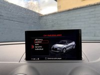 USED 2017 17 AUDI A3 CABRIOLET 1.4 TFSI CoD Sport Convertible 2dr Petrol S Tronic Euro 6 (s/s) (150 ps) Dual Climate control A/C, Apple Car Play, Sat Nav, Cruise Control, Bluetooth, USB Input, Auto Wipers, Dynamic Drive modes, Heated Folding Wingmirrors, DAB radio, LED Daytime Running Lights, Rear Parking Sensors, Auto Headlights, 17 Inch Alloy Wheels