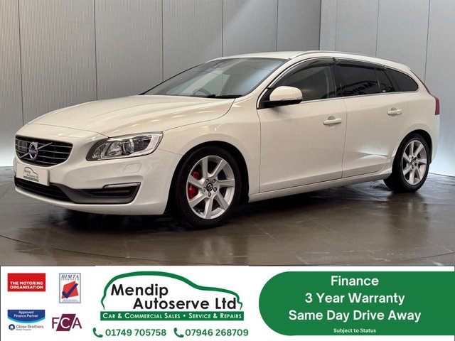 2014 VOLVO V60 2.0 T4 SE Lux Nav Estate 5dr Petrol Auto Euro 6 (s/s) (190 ps) - Photo 2