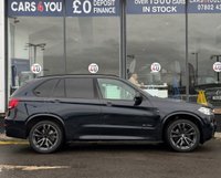 USED 2016 66 BMW X5 3.0 40d M Sport SUV 5dr Diesel Auto xDrive Euro 6 (s/s) (313 ps) THIS CAR COMES WITH 6 MONTHS WARRANTY , BREAKDOWN COVER & RECOVERY++  GREAT EXAMPLE OF AUTOMATIC 4 X 4 + NAVIGATION SYSTEM + BLUETOOTH + DAB RADIO + USB CONNECTION + FRONT AND REAR PARKING SENSORS + FULL  LEATHER TRIM  + FRONT HEATED SEATS + CRUISE CONTROL + CLIMATE CONTROL + PRIVACY GLASS + 20 INCH ALLOY WHEELS + AUTO START STOP + ELECTRIC PARKING BRAKE + HILL HOLD ASSIST + ELECTRIC SEAT ADJUSTMENT + FOLDING MIRRORS + TRACTION CONTROL + DAY TIME RUNNING LIGHTS + KEY LESS START + AUTO TAILGATE +