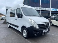 USED 2019 19 VAUXHALL MOVANO 2.3 CDTi 3500 Panel Van 5dr Diesel Manual FWD L2 H2 Euro 6 (130 ps) 1 Owner, Full Service History, Finance