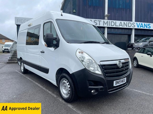 View our Vauxhall Movano 2.3 CDTi 3500 Panel Van 5dr Diesel Manual FWD L2 H2 Euro 6 (130 ps)