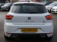 USED 2020 69 SEAT IBIZA 1.0 MPI FR 5d 80 S/S FULL SERVICE HISTORY, 1 OWNER, SAT NAV, FULL LINK FOR APPLE CARPLAY & ANDROID AUTO, DAB RADIO, BLUETOOTH PHONE & MUSIC STREAMING, CRUISE CONTROL & SPEED LIMITER, FRONT ASSIST, 17 INCH ALLOYS, MANUAL GEARBOX, FRONT FOG LIGHTS, FULL LED HEADLIGHTS WITH DAYTIME RUNNING LIGHTS, SPORT SEATS, LEATHER FLAT BOTTOM MULTIFUNCTION STEERING WHEEL, ELECTRIC FOLDING MIRRORS, AIR CON, 2x USB INPUTS, AUTO LIGHTS & WIPERS, VOICE CONTROL, LEATHER TRIMMED DASHBOARD