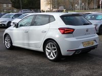 USED 2020 69 SEAT IBIZA 1.0 MPI FR 5d 80 S/S FULL SERVICE HISTORY, 1 OWNER, SAT NAV, FULL LINK FOR APPLE CARPLAY & ANDROID AUTO, DAB RADIO, BLUETOOTH PHONE & MUSIC STREAMING, CRUISE CONTROL & SPEED LIMITER, FRONT ASSIST, 17 INCH ALLOYS, MANUAL GEARBOX, FRONT FOG LIGHTS, FULL LED HEADLIGHTS WITH DAYTIME RUNNING LIGHTS, SPORT SEATS, LEATHER FLAT BOTTOM MULTIFUNCTION STEERING WHEEL, ELECTRIC FOLDING MIRRORS, AIR CON, 2x USB INPUTS, AUTO LIGHTS & WIPERS, VOICE CONTROL, LEATHER TRIMMED DASHBOARD