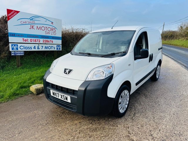 2017 17 Peugeot Bipper 1.3 HDi Professional Panel Van 3dr Diesel Manual FWD L1 H1 (115 g/km, 80 bhp)